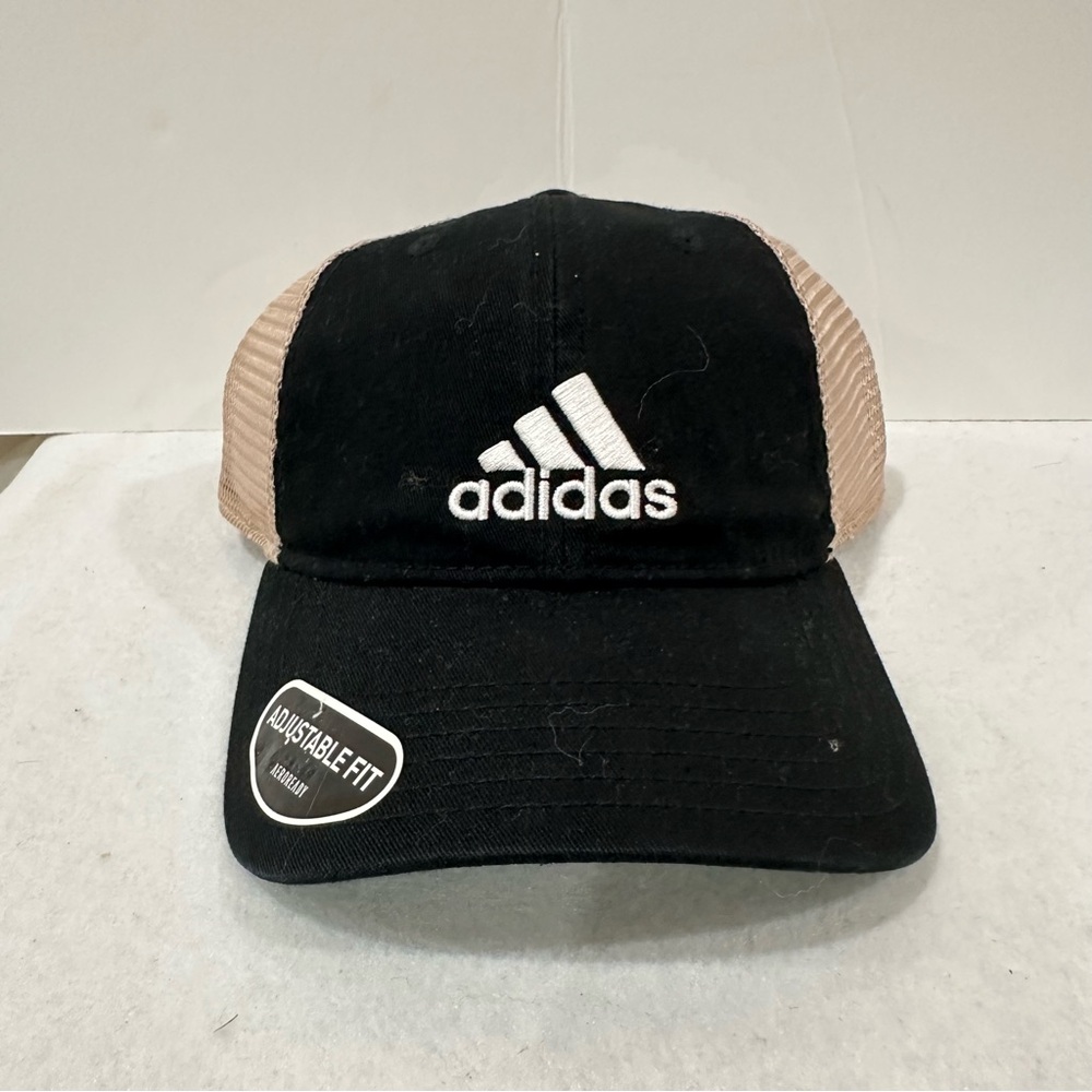 Adidas Black and Tan Hat